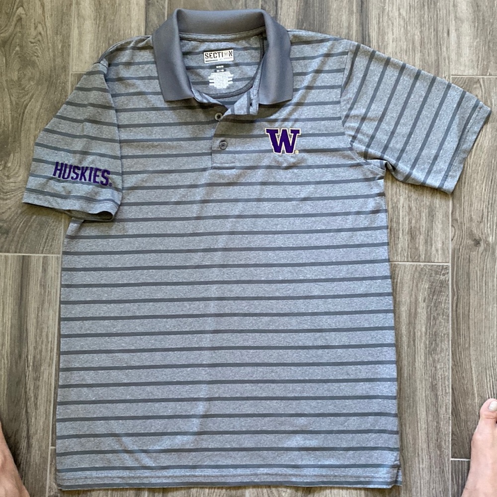 University of Washington Mens medium polo